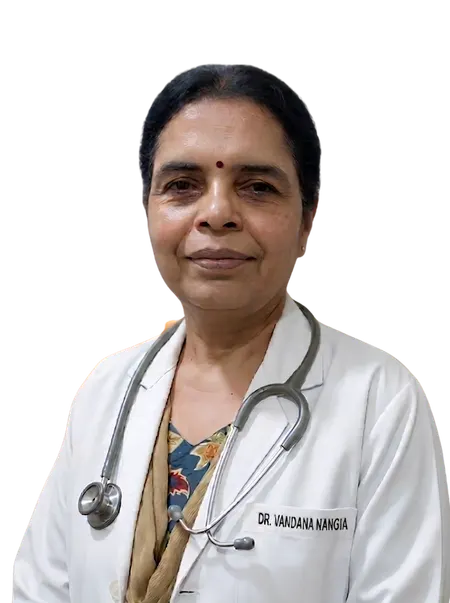 Dr. Vandana Nangia, Obstetrician and Gynaecologist at Sehgal Nursing Home, Delhi