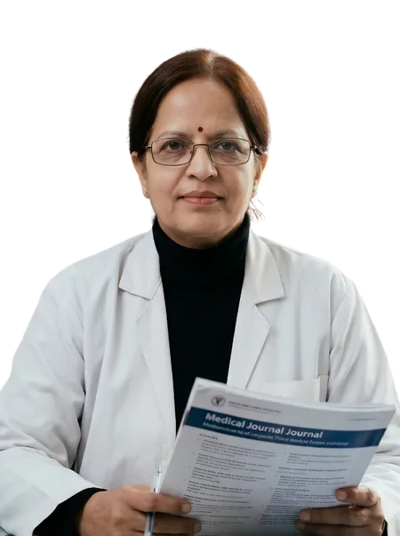 Dr. Kanchan Oberoi, Gynaecologist and Obstetrician at Sehgal Nursing Home, Delhi
